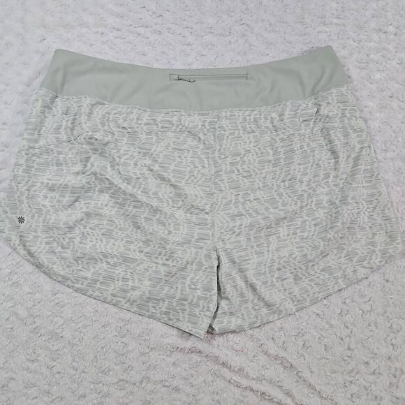 Athleta printed run with it short Workout Beach Run Gym Activewear Womens 3X - Picture 7 of 9